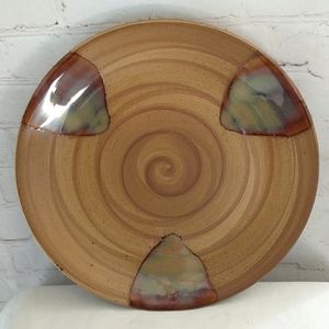 Sango Splash 4951 Large Pottery Platter / Plate 12"